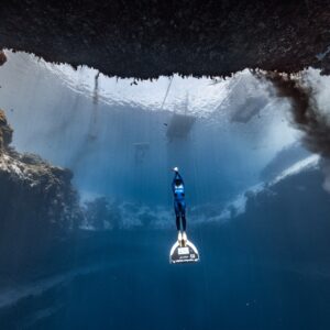 Davide bluehole monofin 1