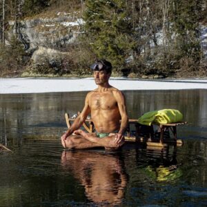 Davide meditation ice