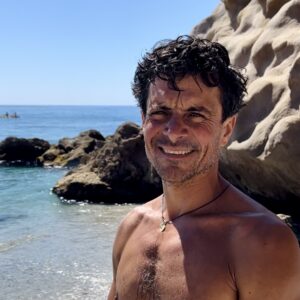 Davide portrait beach